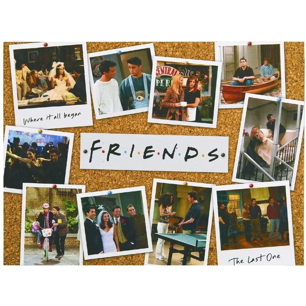 Friends TV Show Seasons Jigsaw Puzzle - 1000 Pieces - 30in x 24in